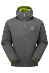 Mountain Equipment Andola Mens Jacket Outdoor Action Anvil Grey- Front