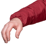 Mountain Equipment Andola Mens Jacket Outdoor Action Merlot- Elasticated Cuff