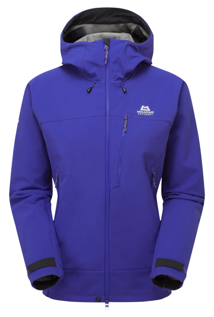 Mountain Equipment Andola Women's Jacket Outdoor Action Clematis- Front