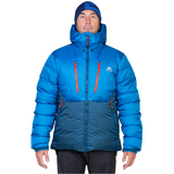 Mountain Equipment Annapurna Men's Jacket Outdoor Action Navy/Atlantic- Front Fit on Model