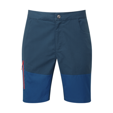 Mountain Equipment Anvil Men's Short Outdoor Action Majolica/Alto Blue- Front