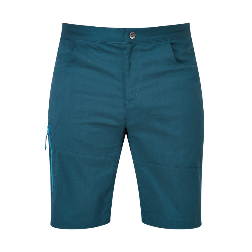 Mountain Equipment Anvil Men's Short Outdoor Action Majolica Blue- Front
