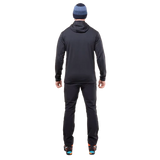 Mountain Equipment Apiro Hooded Men's Jacket Outdoor Action Black- Back Fit on Model