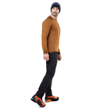 Mountain Equipment Apiro Men's Crew Outdoor Action Walnut- Side Fit