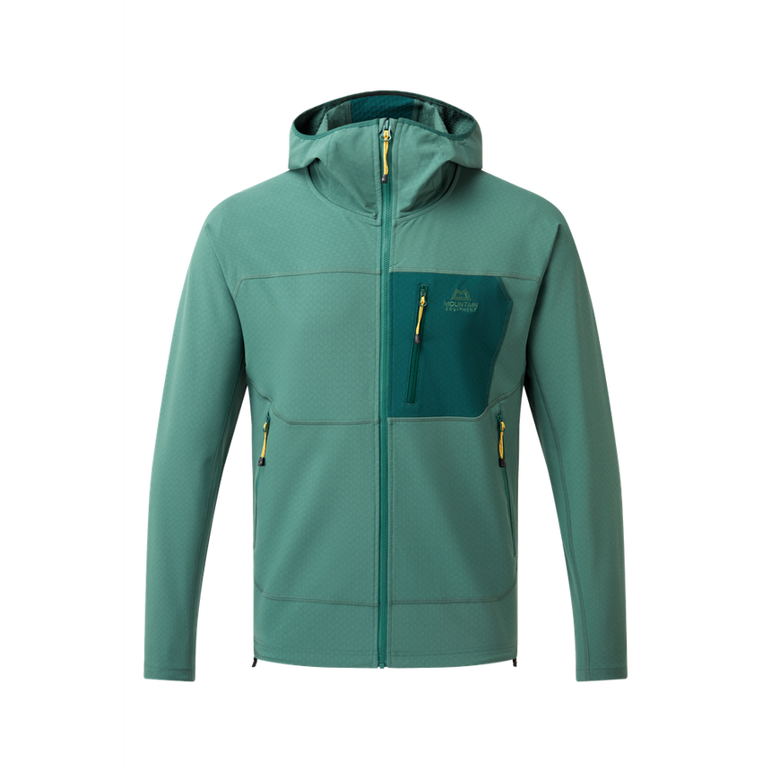 Mountain Equipment Arrow Hooded Men's Jacket Outdoor Action Fern/Pine- Front