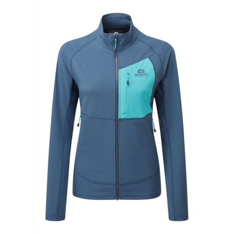 Mountain Equipment Arrow Women's Jacket Outdoor Action Dusk/Topaz- Front