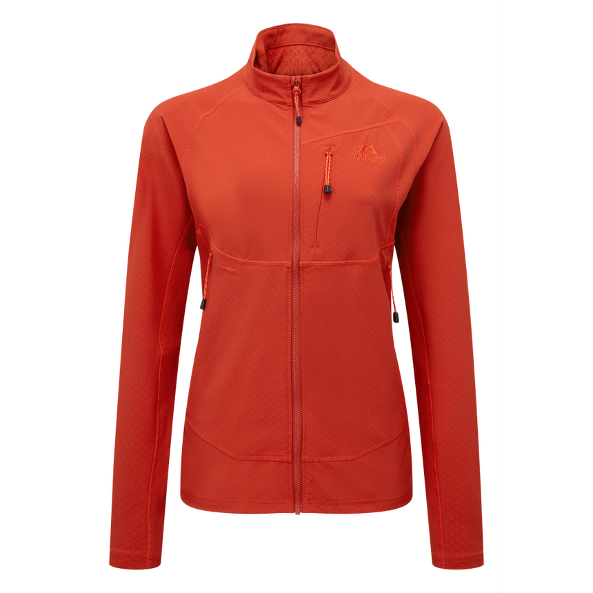 Mountain Equipment Arrow Women's Jacket Outdoor Action Red Rock- Front