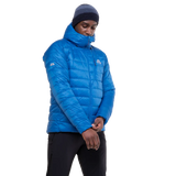 Mountain Equipment Baltoro Men's Jacket Outdoor Action Atlantic Blue- Cuff