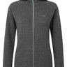 Mountain Equipment Braldu Hooded Women's Jacket Outdoor Action Grey Marl- Front