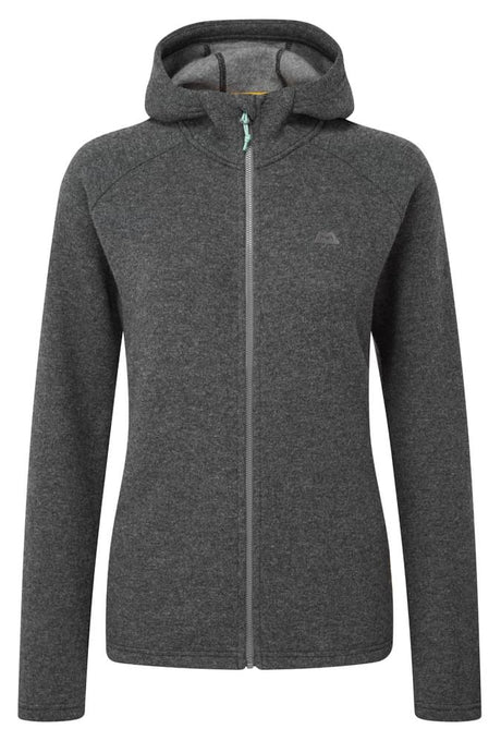 Mountain Equipment Braldu Hooded Women's Jacket Outdoor Action Grey Marl- Front