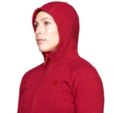 Mountain Equipment Braldu Hooded Women's Jacket Outdoor Action Merlot- Hood