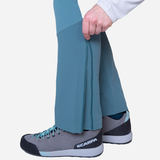Mountain Equipment Chamois Women's Pant (AC) Outdoor Action IndianTeal/Maj- Ankle pocket