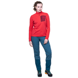 Mountain Equipment Chamois Women's Pant (AC) Outdoor Action IndianTeal/Maj - Front Fit