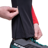 Mountain Equipment Chamois Women's Pant Outdoor Action Black- Ankle zip