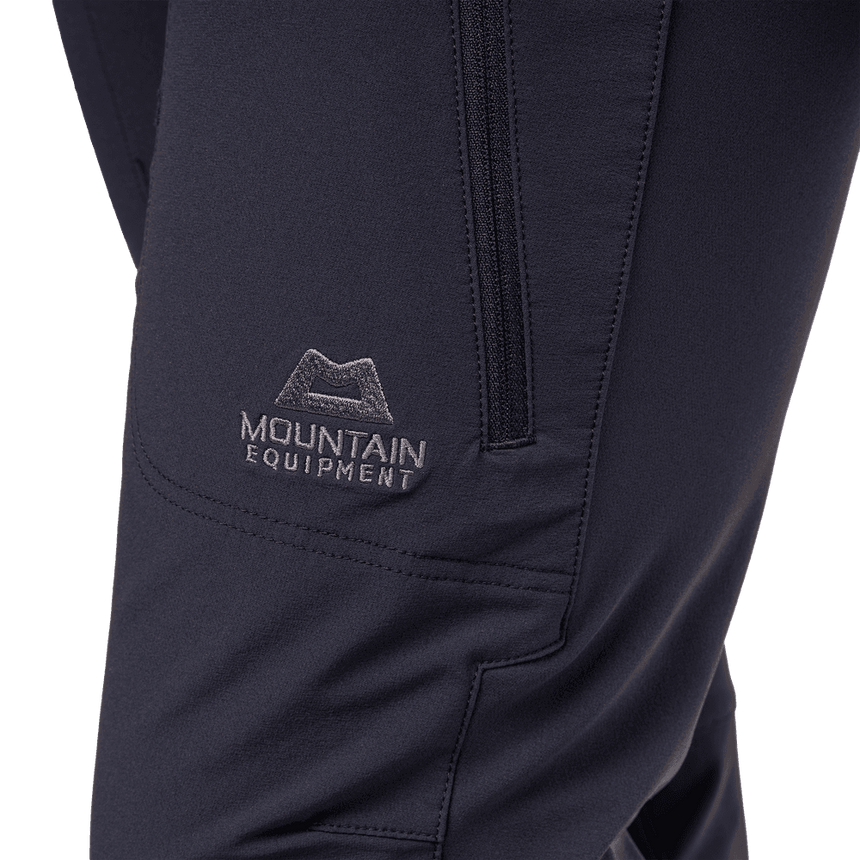 Mountain Equipment Chamois Women's Pant Outdoor Action Black- fabric