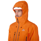 Mountain Equipment Changabang Men's Jacket Outdoor Action Mango- Helmet Compatible Hood