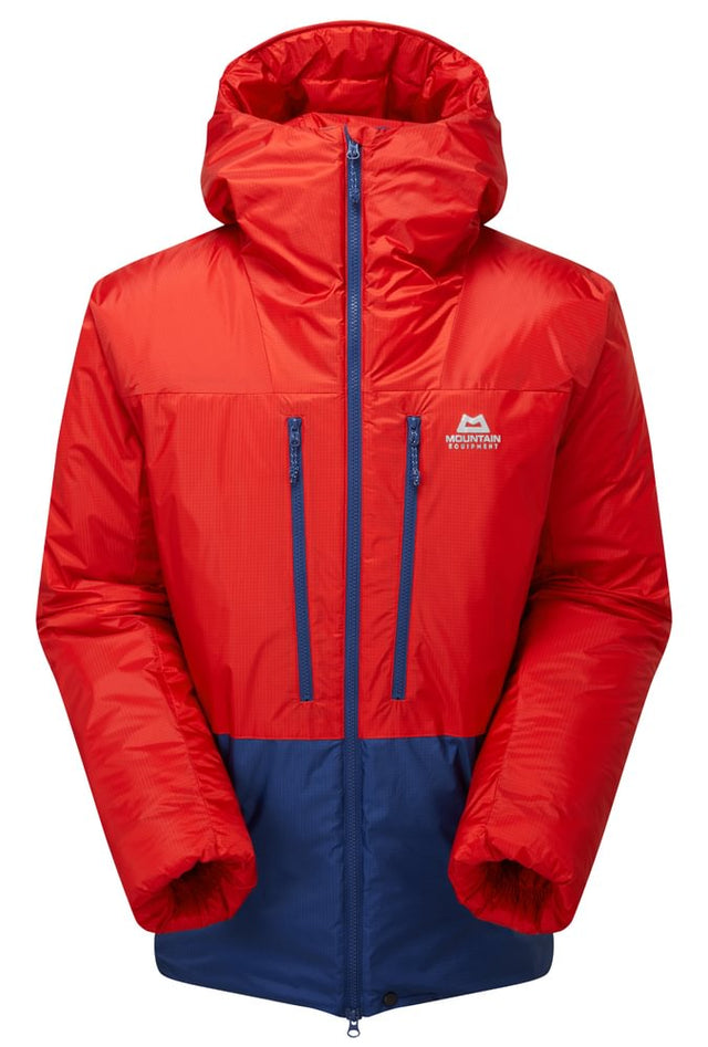 Mountain Equipment Citadel Men's Jacket Outdoor Action Admiral/Chili- Front