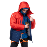 Mountain Equipment Citadel Men's Jacket Outdoor Action Admiral/Chili- Inner Pocket