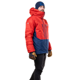 Mountain Equipment Citadel Men's Jacket Outdoor Action Admiral/Chili- Side view