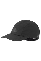 Mountain Equipment Drilite Cap Outdoor Action Black - Front Angled View