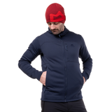 Mountain Equipment Durian Hooded Men's Jacket Outdoor Action Cosmos- Hand Pocket