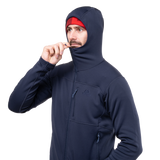 Mountain Equipment Durian Hooded Men's Jacket Outdoor Action Cosmos- Hood