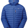 Mountain Equipment Earthrise Hooded Men's Jacket Outdoor Action Admiral Blue- Front