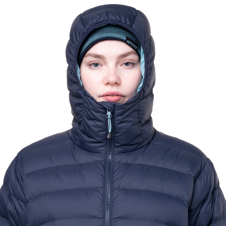 Mountain Equipment Earthrise Women's Parka Outdoor Action Cosmos - Hood