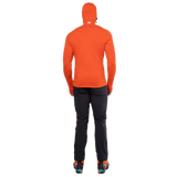 Mountain Equipment Eclipse Hooded Men's Zip T Outdoor Action Magma/Medieval- Back Fit