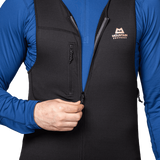 Mountain Equipment Eclipse Salopette Outdoor Action Black - 2-way YKK® deep front zip