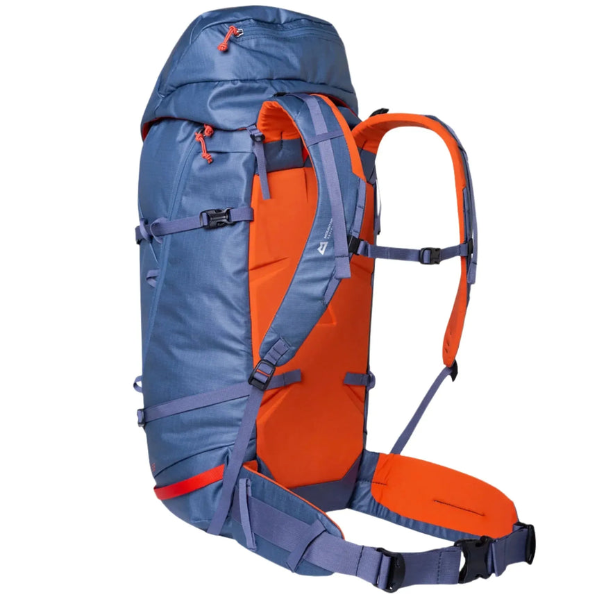 Mountain Equipment Fang 35+ Backpack Outdoor Action Alaskan Blue- Back