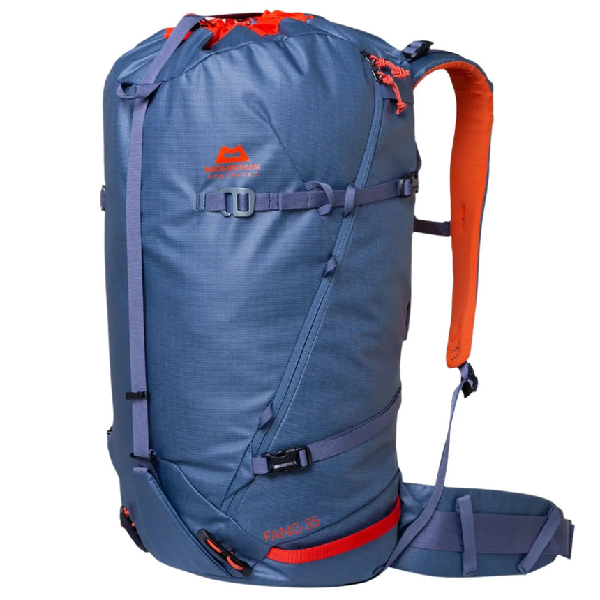 Mountain Equipment Fang 35+ Backpack Outdoor Action Alaskan Blue- No Lid