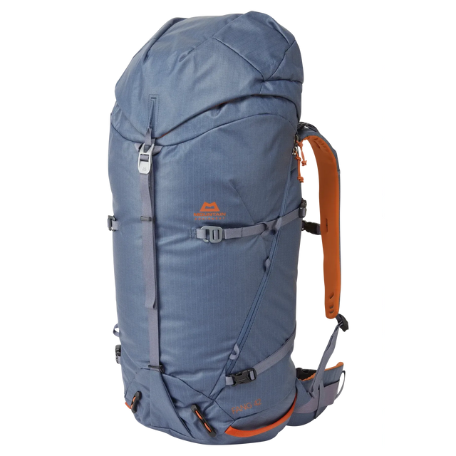 Mountain Equipment Fang 42+ Backpack Outdoor Action Alaskan Blue- Front