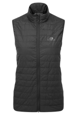 Mountain Equipment Fractal Women's Vest Outdoor Action Black- Front
