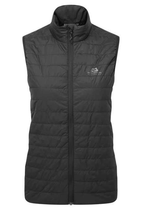 Mountain Equipment Fractal Women's Vest Outdoor Action Black- Front