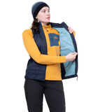 Mountain Equipment Fractal Women's Vest Outdoor Action Cosmos- Inner Pocket
