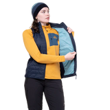 Mountain Equipment Fractal Women's Vest Outdoor Action Cosmos- Inner Pocket