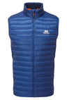 Mountain Equipment Frostline Men's Vest Outdoor Action Admiral Blue- Front