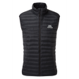 Mountain Equipment Frostline Men's Vest Outdoor Action Black- Front