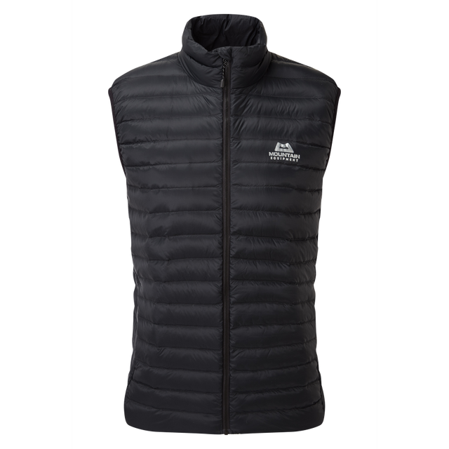 Mountain Equipment Frostline Men's Vest Outdoor Action Black- Front