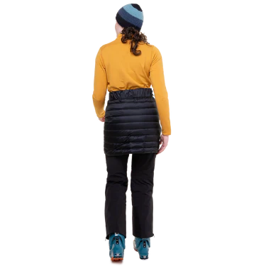 Mountain Equipment Frostline Women's Skirt Outdoor Action Black- Back Fit on Model