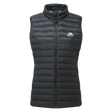 Mountain Equipment Frostline Women's Vest Outdoor Action Black- Front