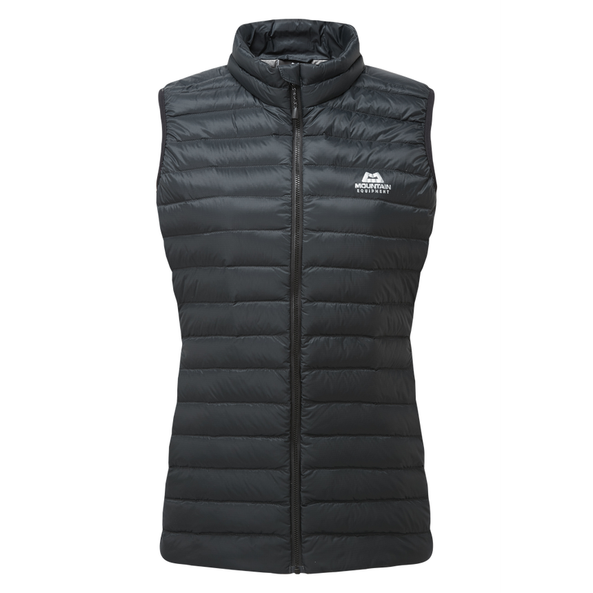 Mountain Equipment Frostline Women's Vest Outdoor Action Black- Front