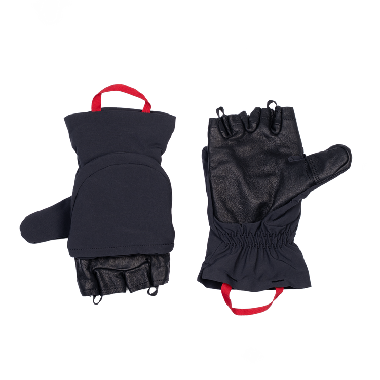 Mountain Equipment G2 Alpine Combi Mitt Outdoor Action Black/Black- Fold-over mitt