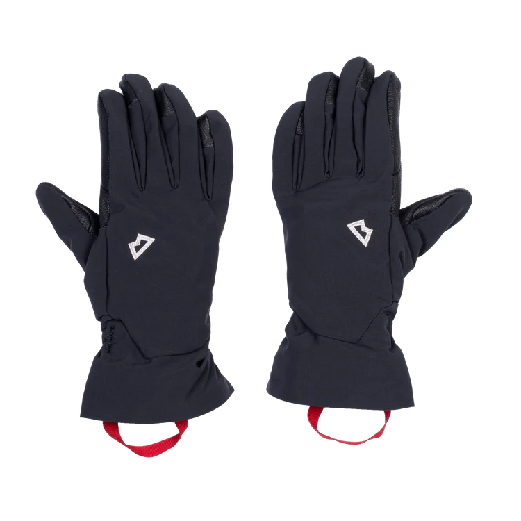 Mountain Equipment G2 Alpine Women's Gloves Outdoor Action Black/Black- Back of the Hand