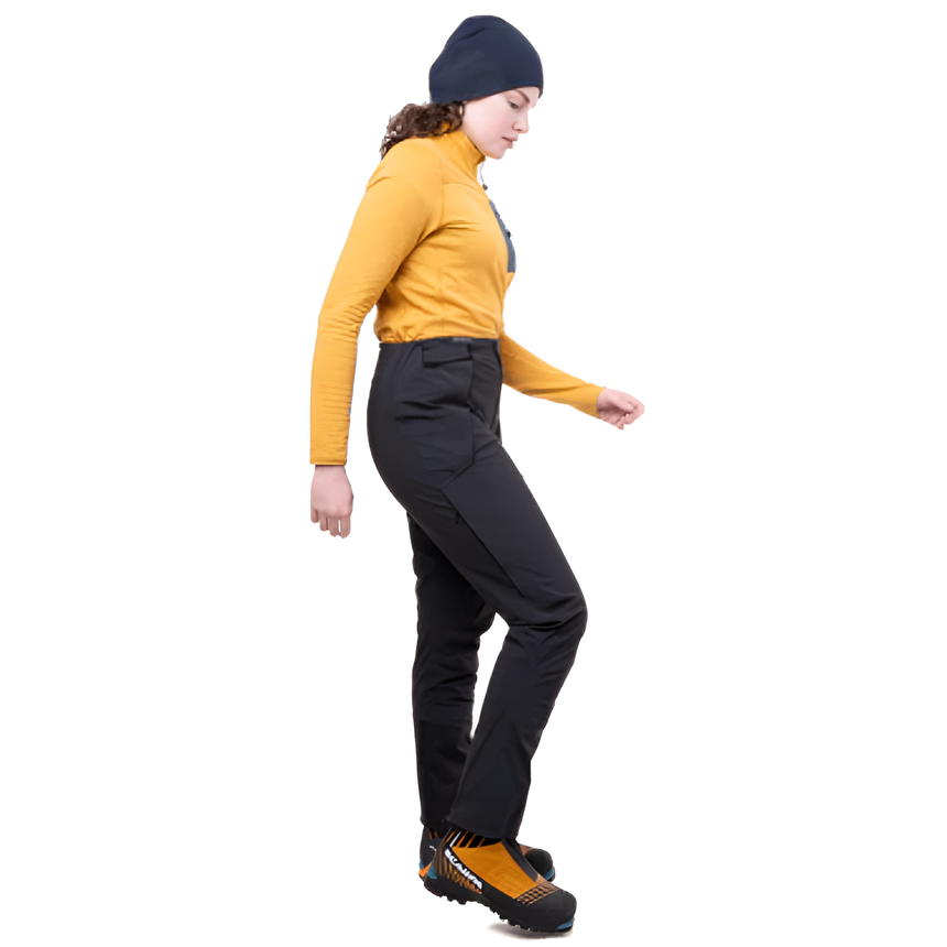 Mountain Equipment G2 Mountain Women's Pant Outdoor Action Black- Side Fit