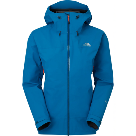 Mountain Equipment Garwhal GORE-TEX Women's Jacket Outdoor Action Mykonos Blue- Front