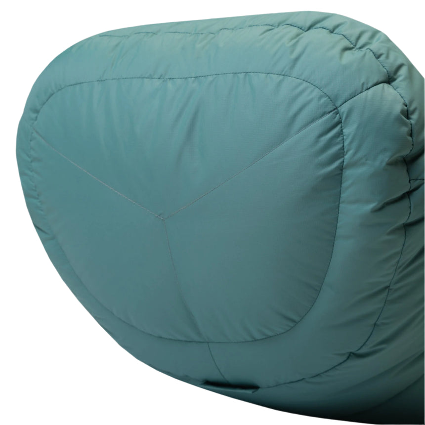 Mountain Equipment Glacier 1000 Women's Sleeping Bag (-21°C/-6°F) Outdoor Action Sage- Foot Box