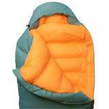 Mountain Equipment Glacier 1000 Women's Sleeping Bag (-21°C/-6°F) Outdoor Action Sage- Gemini Zip Baffle