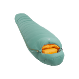 Mountain Equipment Glacier 1000 Women's Sleeping Bag (-21°C/-6°F) Outdoor Action Sage- Slanted
